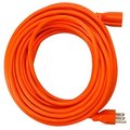 Master Electronics Master Electrician 02309ME 100 ft. Orange Round Vinyl Extension Cord 240705